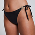 Yucatan High-Leg Bikini Bottoms, Black