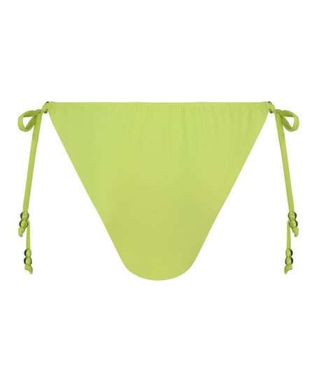 Wild High Leg Bikini Bottoms, Green