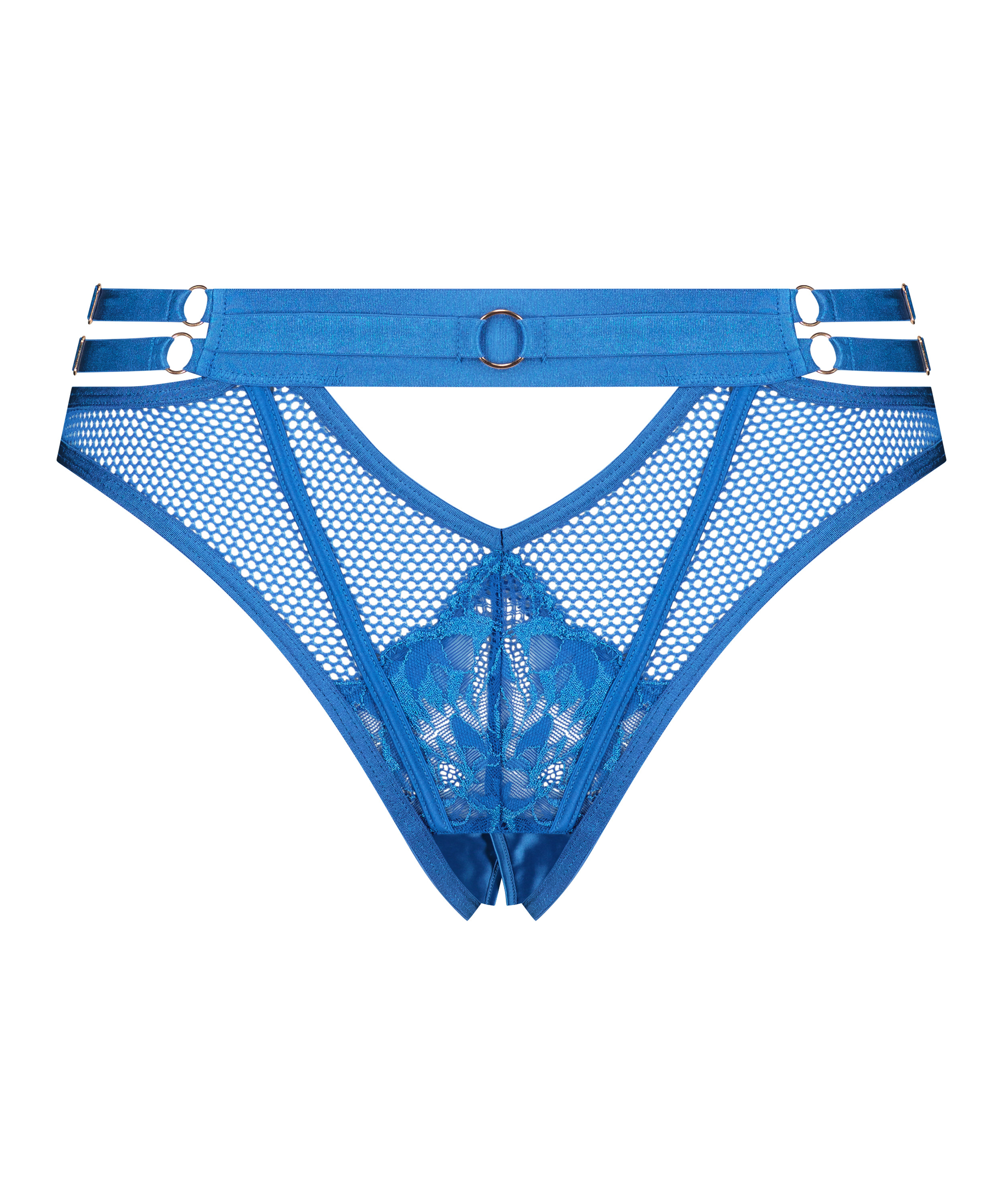 Pleasure Open Crotch Brazilian, Blue, main