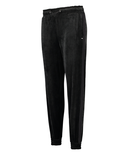 HKMX Sport pants Velours, Black