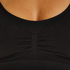 Marine seamless bralette, Black