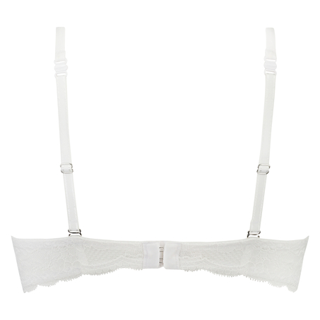Angie Padded Underwired Bra, White