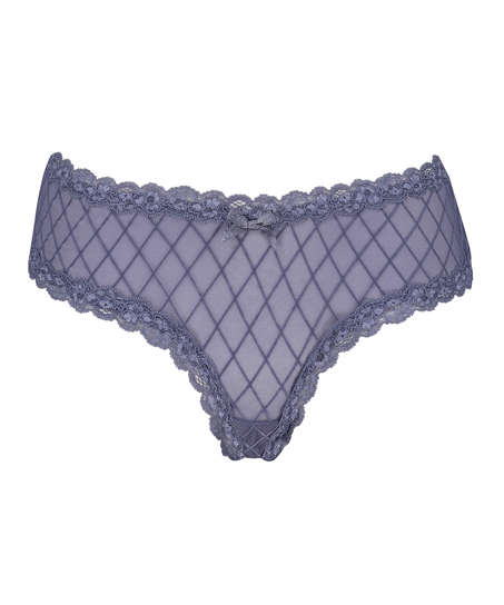 V-shape Mesh Brazilian, Blue