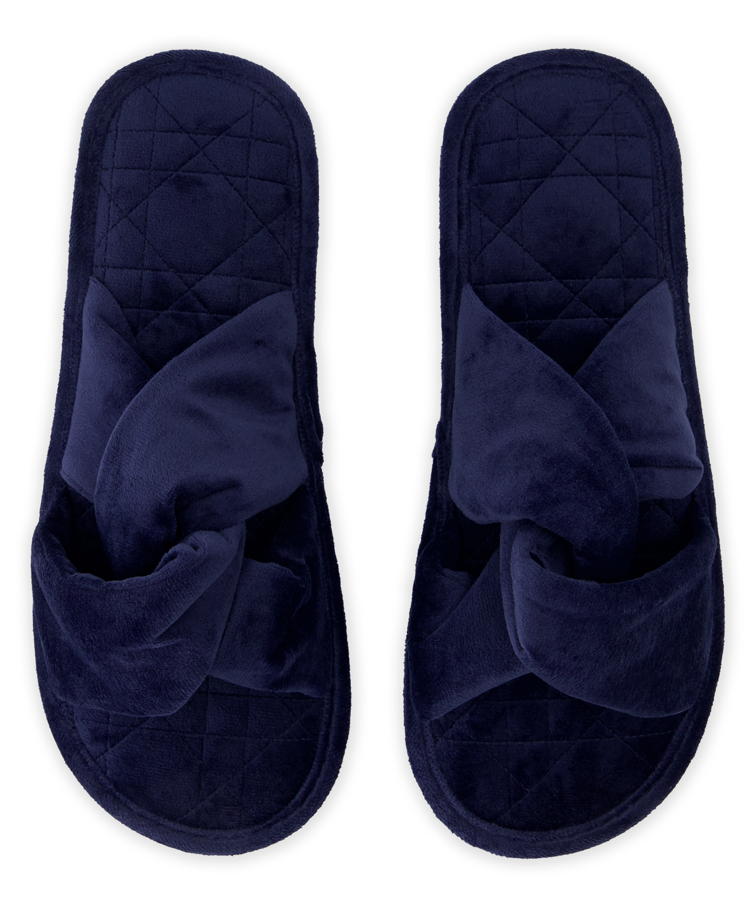 Twisted Kate slippers, Blue, main