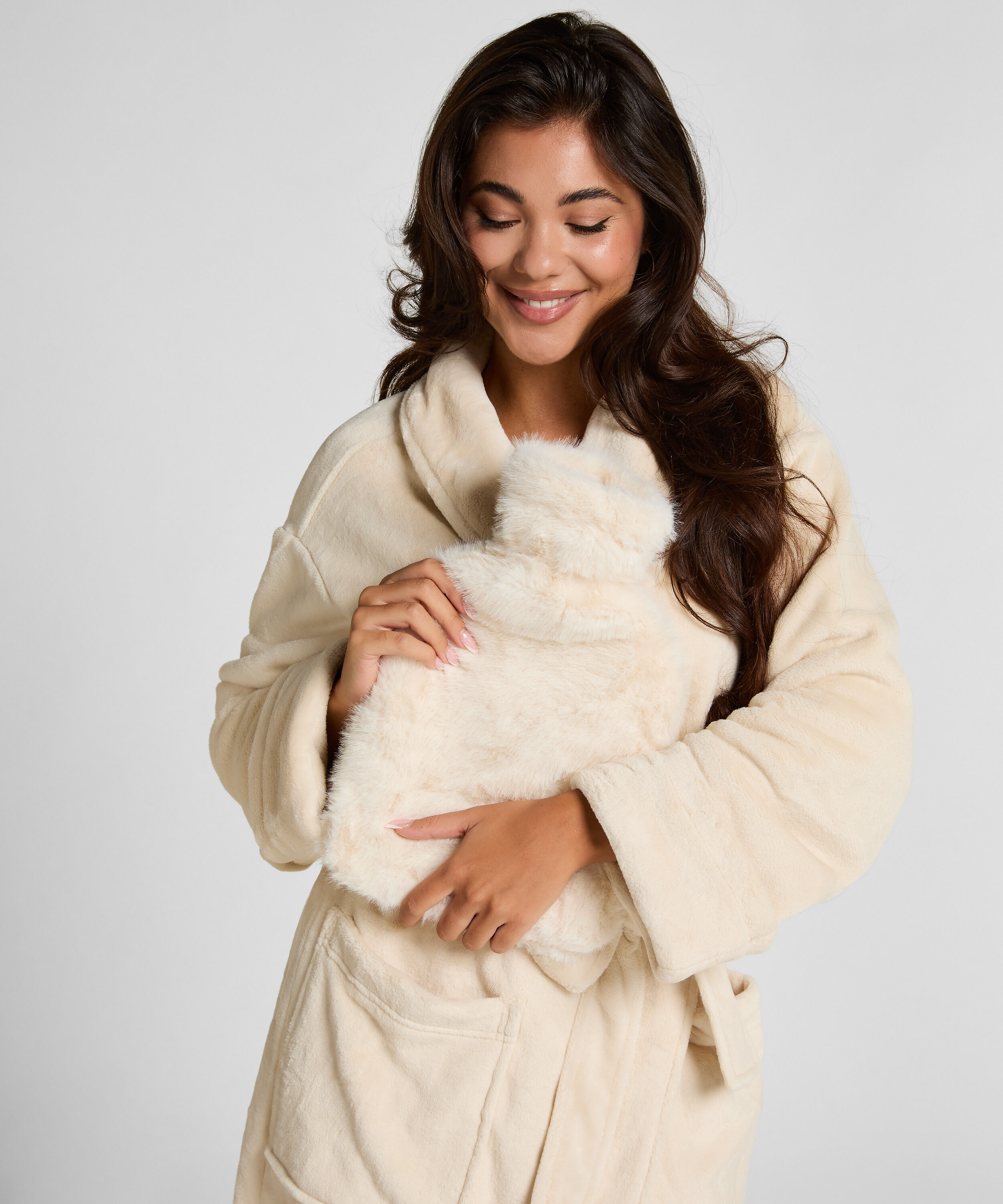 Hot Water Bottle, White