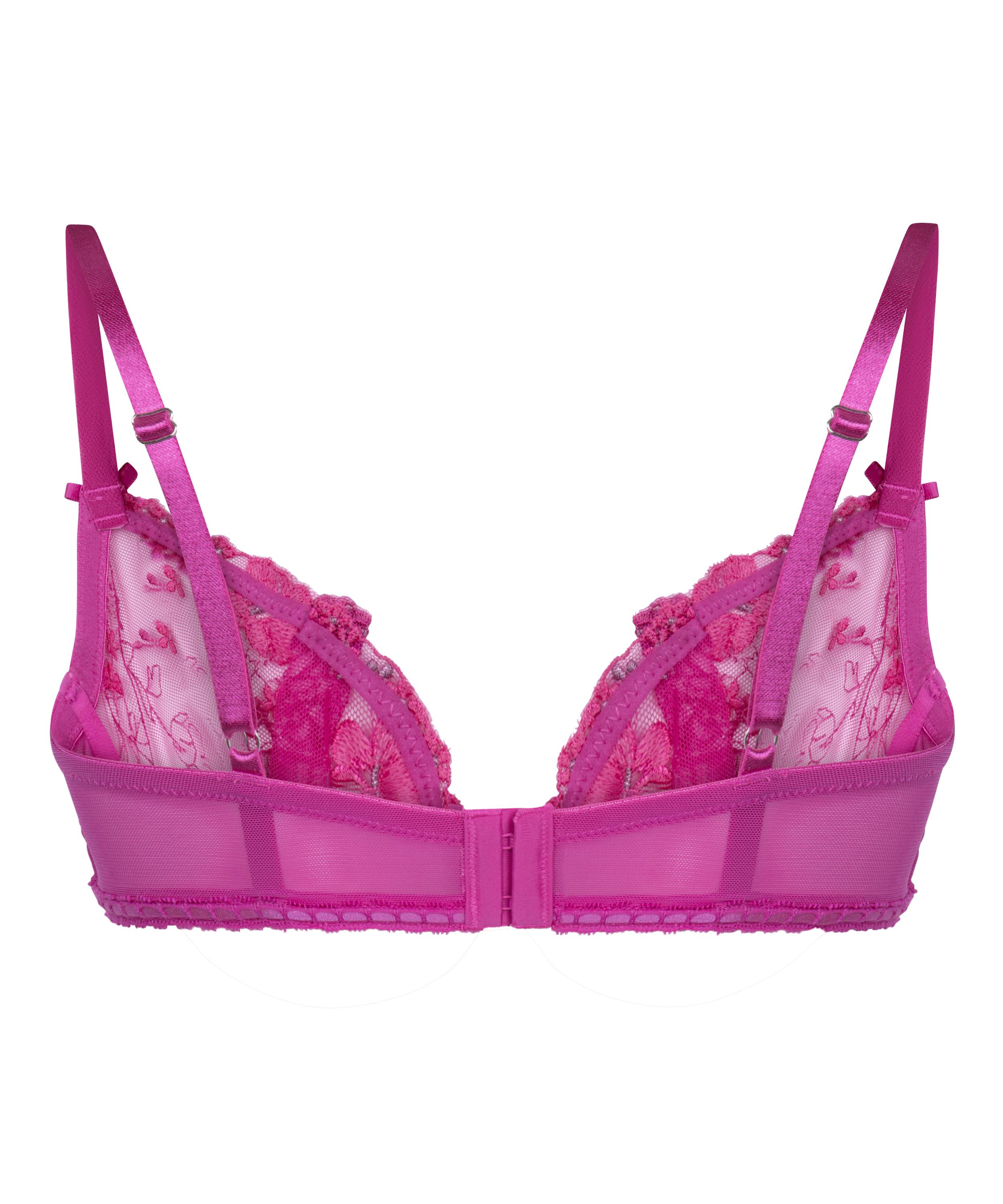 Peonie Non-Padded Underwired Bra, Pink, main