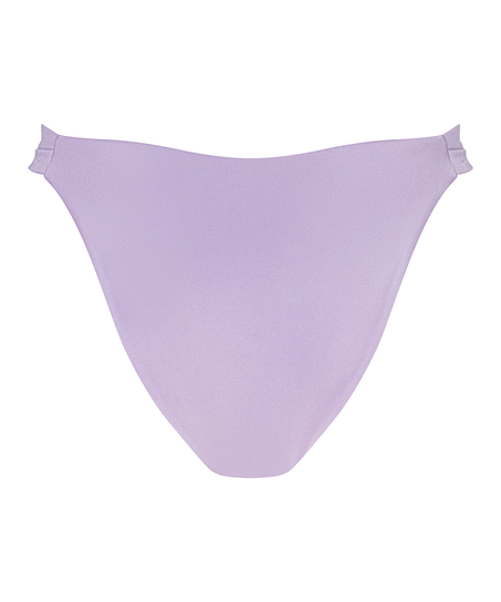 Aruba Rings High Leg Bikini Bottoms, Purple