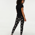 Loose-fitting Pajama Pants, Black