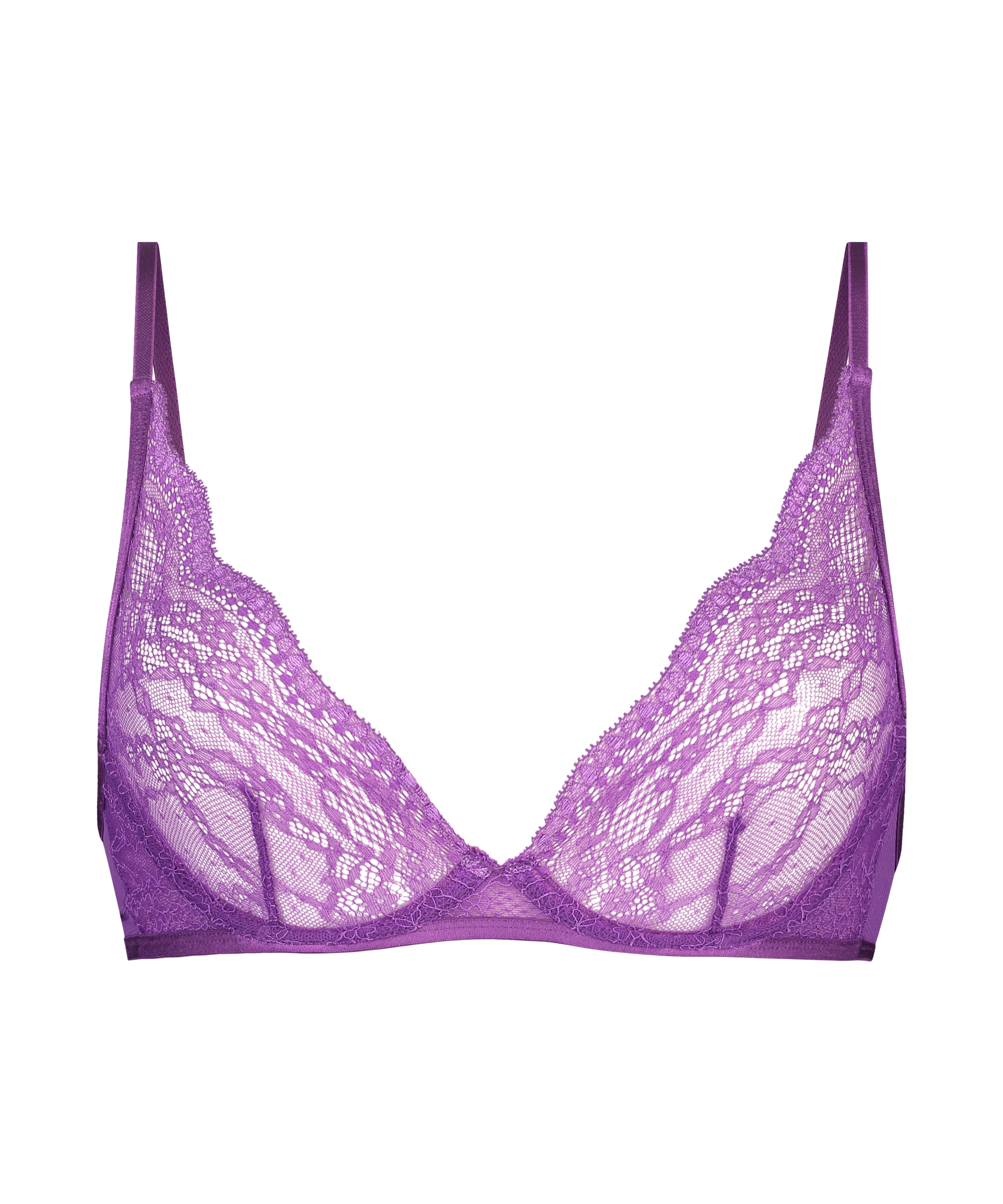 Isabelle Non-Padded Underwired Bra, Purple, main