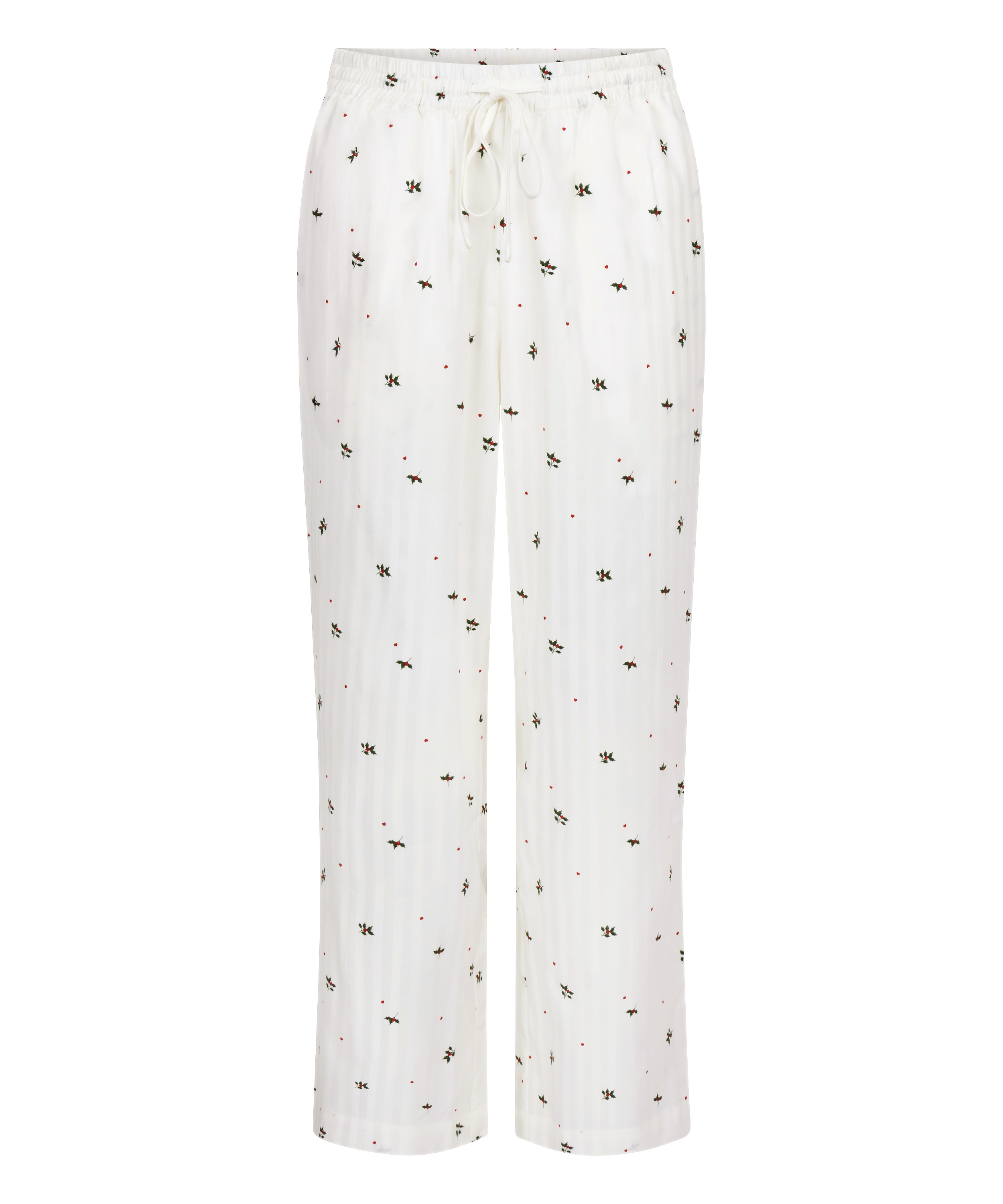 Pyjama Pant Mistletoe, White, main