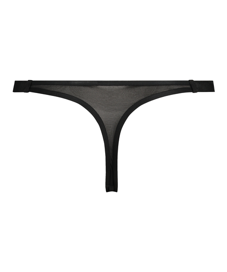 Dallas tanga thong, Black