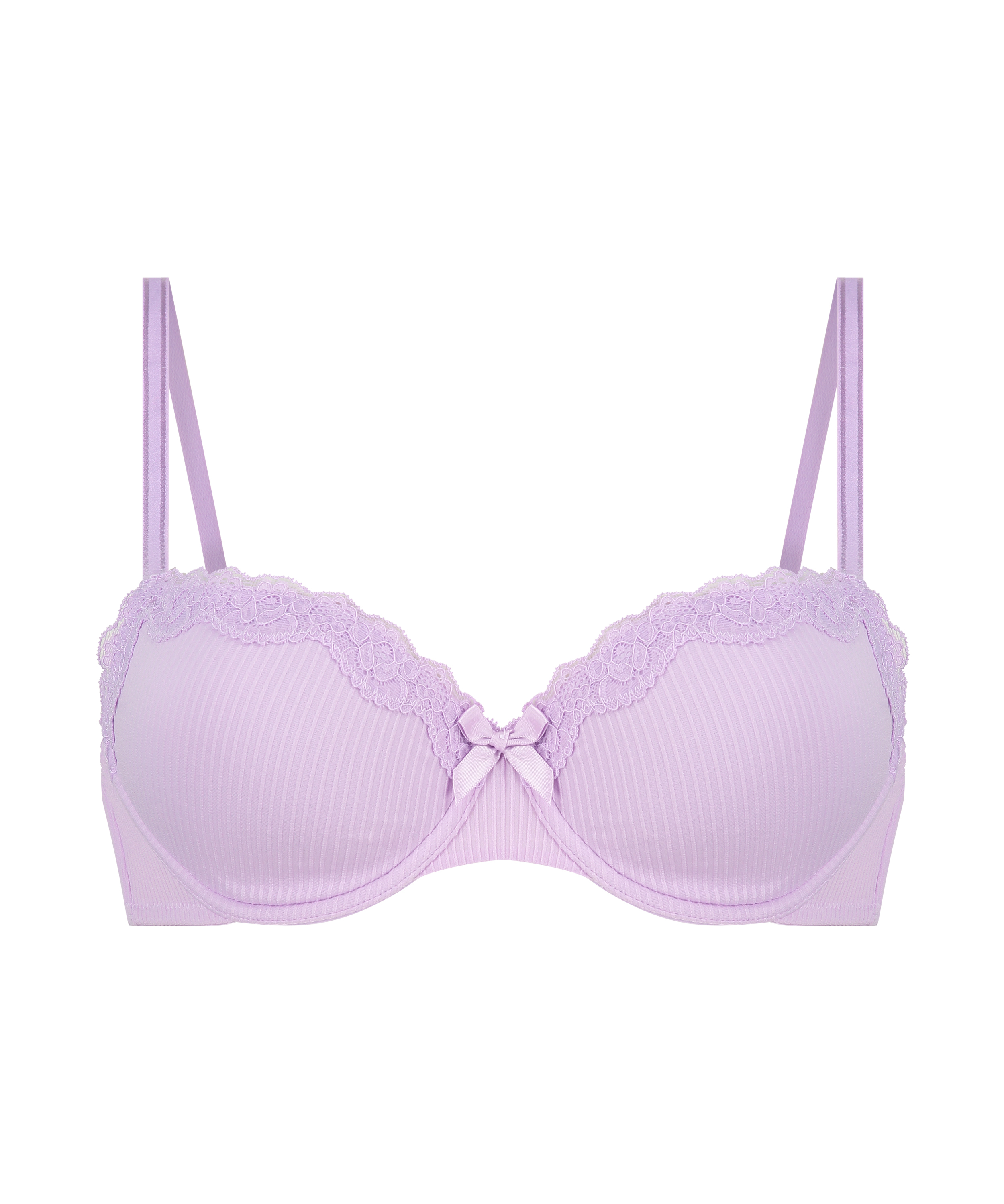 Lola Padded Underwired Bra, Purple, main