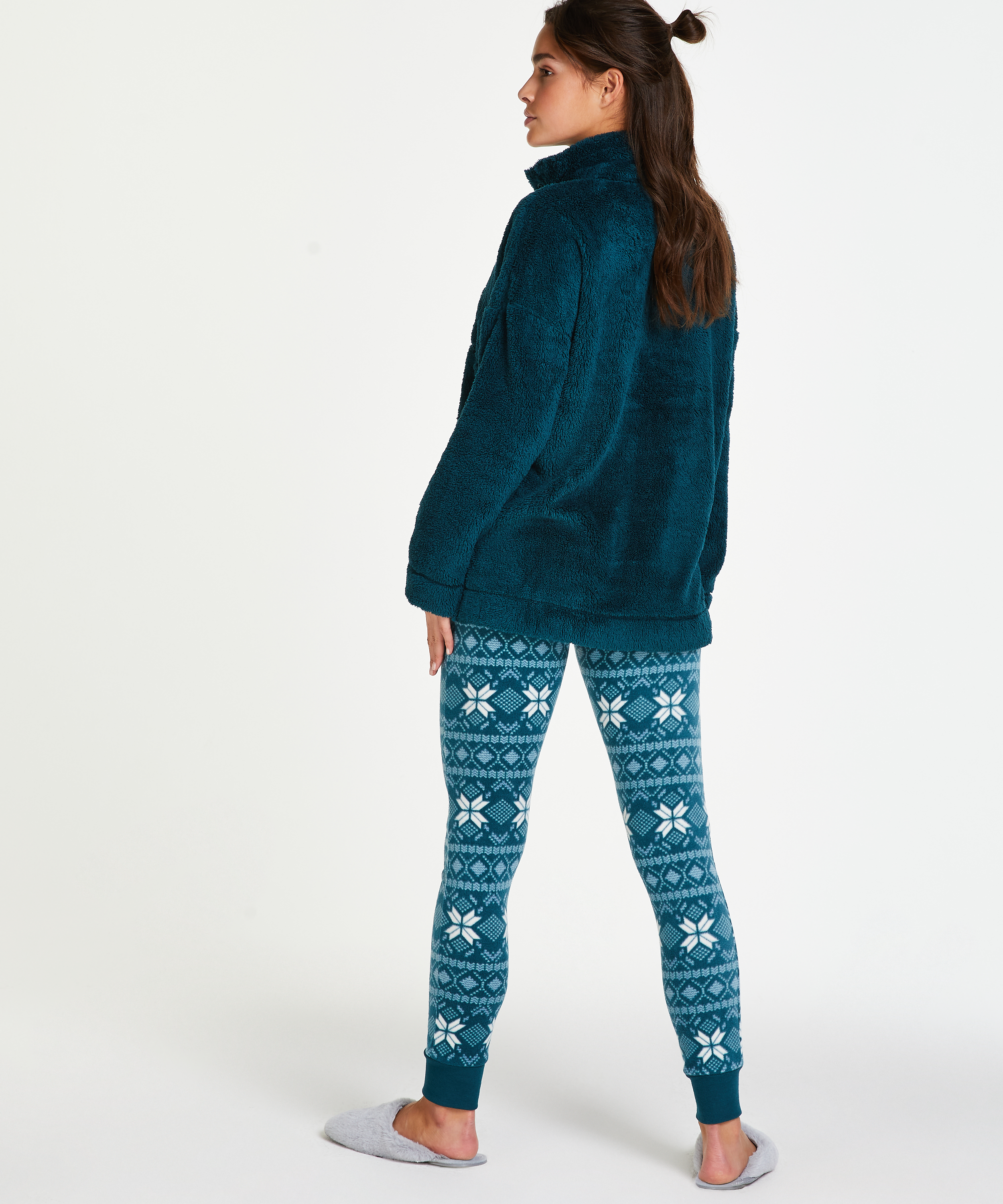 Fleece Snuggle Top, Blue, main