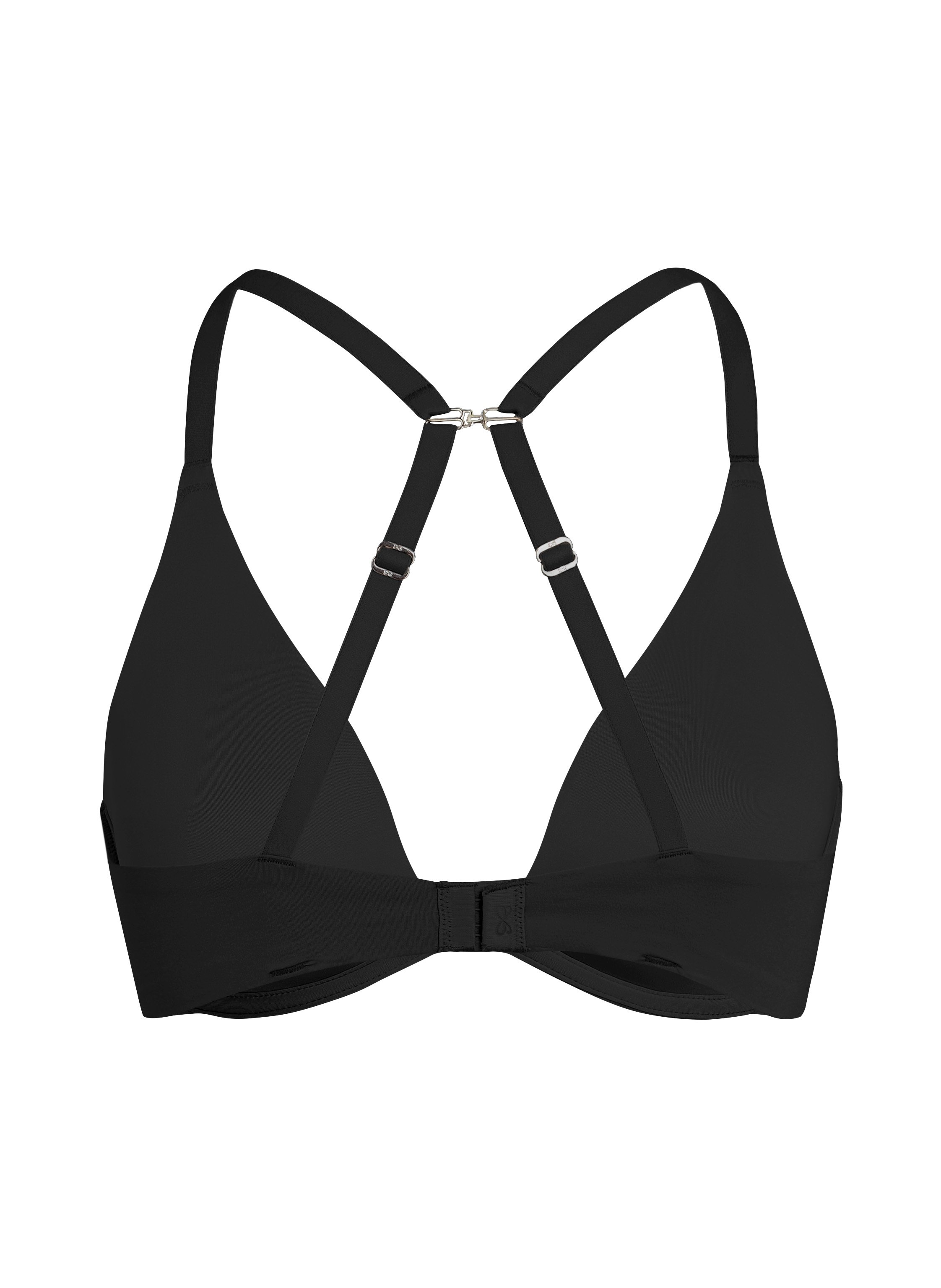Smooth Non-Padded Underwired Bra, Black, main
