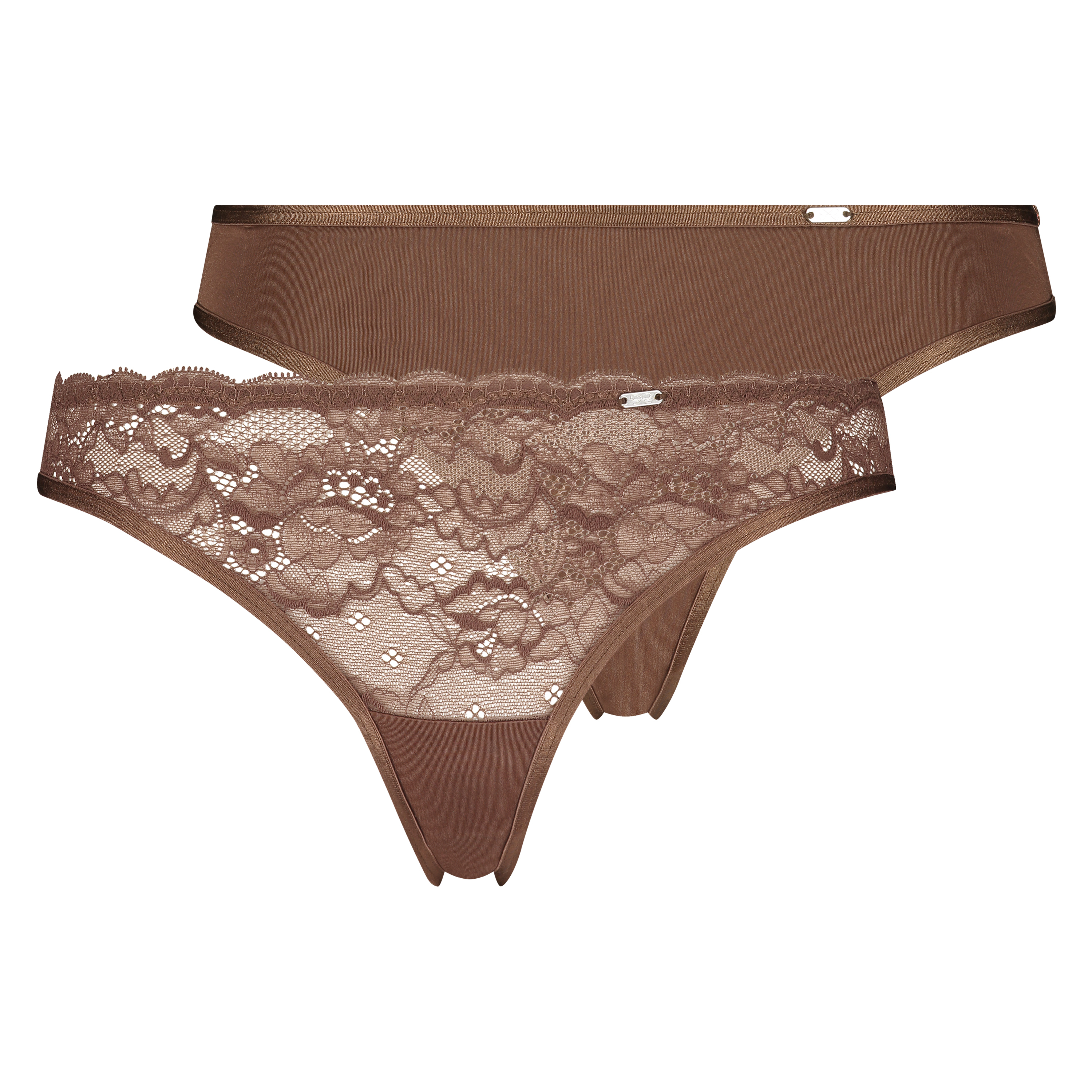 2 Angie Thongs, Brown, main
