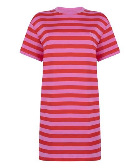 Round Neck Nightshirt, Pink