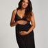 Maternity Lace Slip Dress, Black