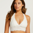 Rose Bralette, White
