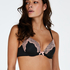 Gina Padded Underwired Bra, Black