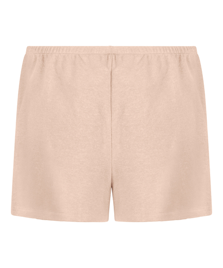 Brushed Jersey Pyjama Short, Beige