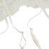 Amelia Suspenders, White