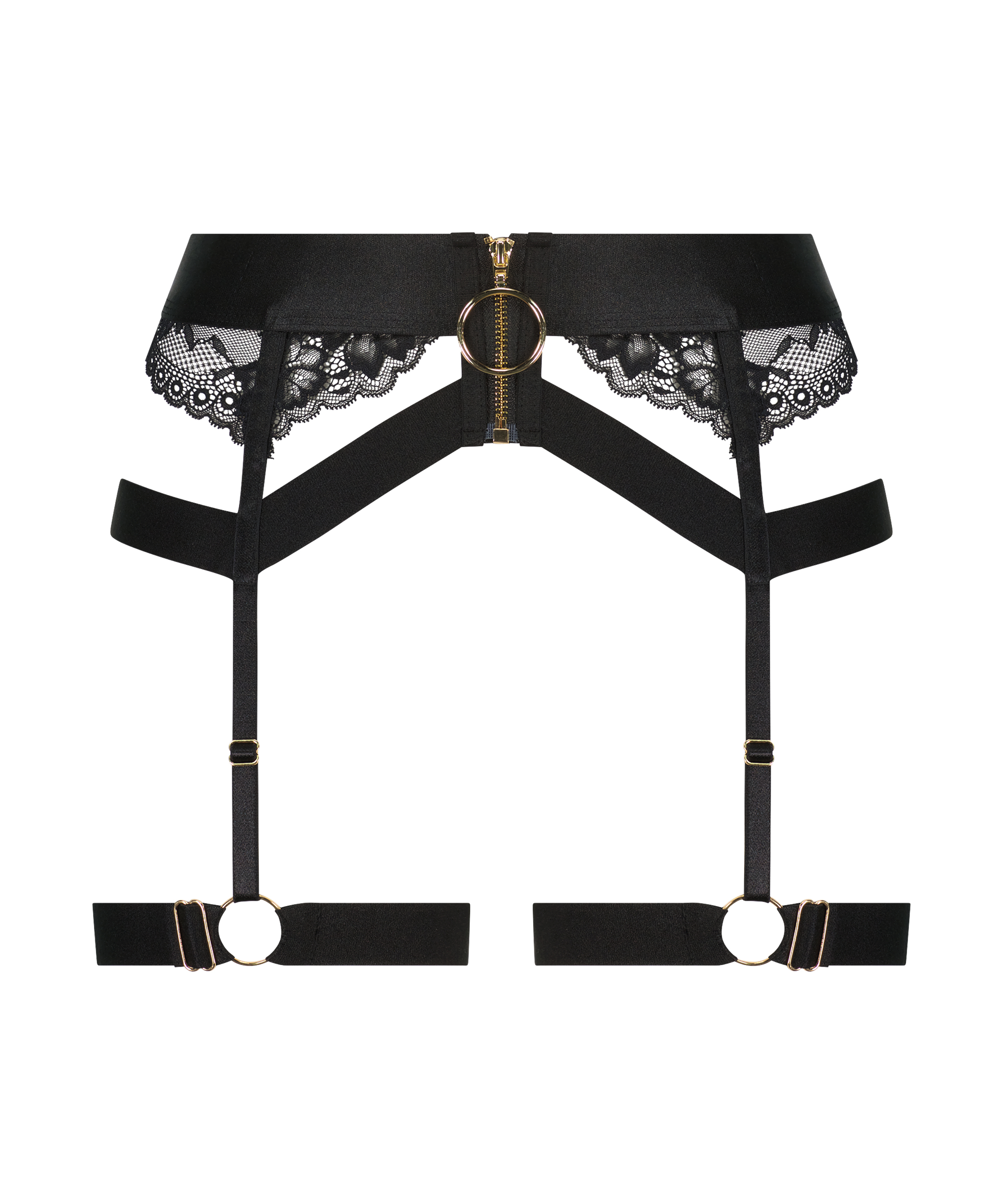 Clementine Suspenders, Black, main