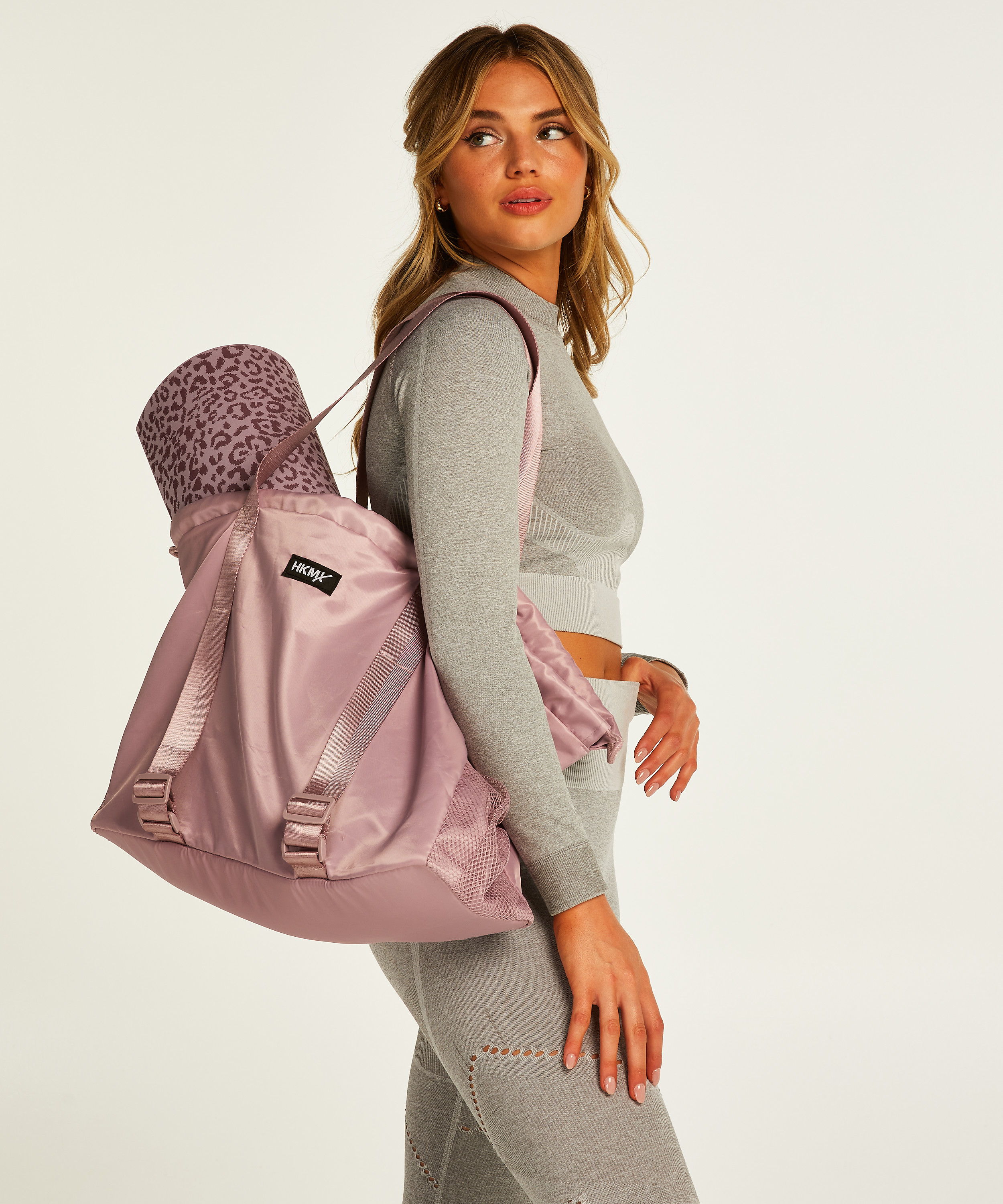 HKMX Tote Yoga bag, Purple, main