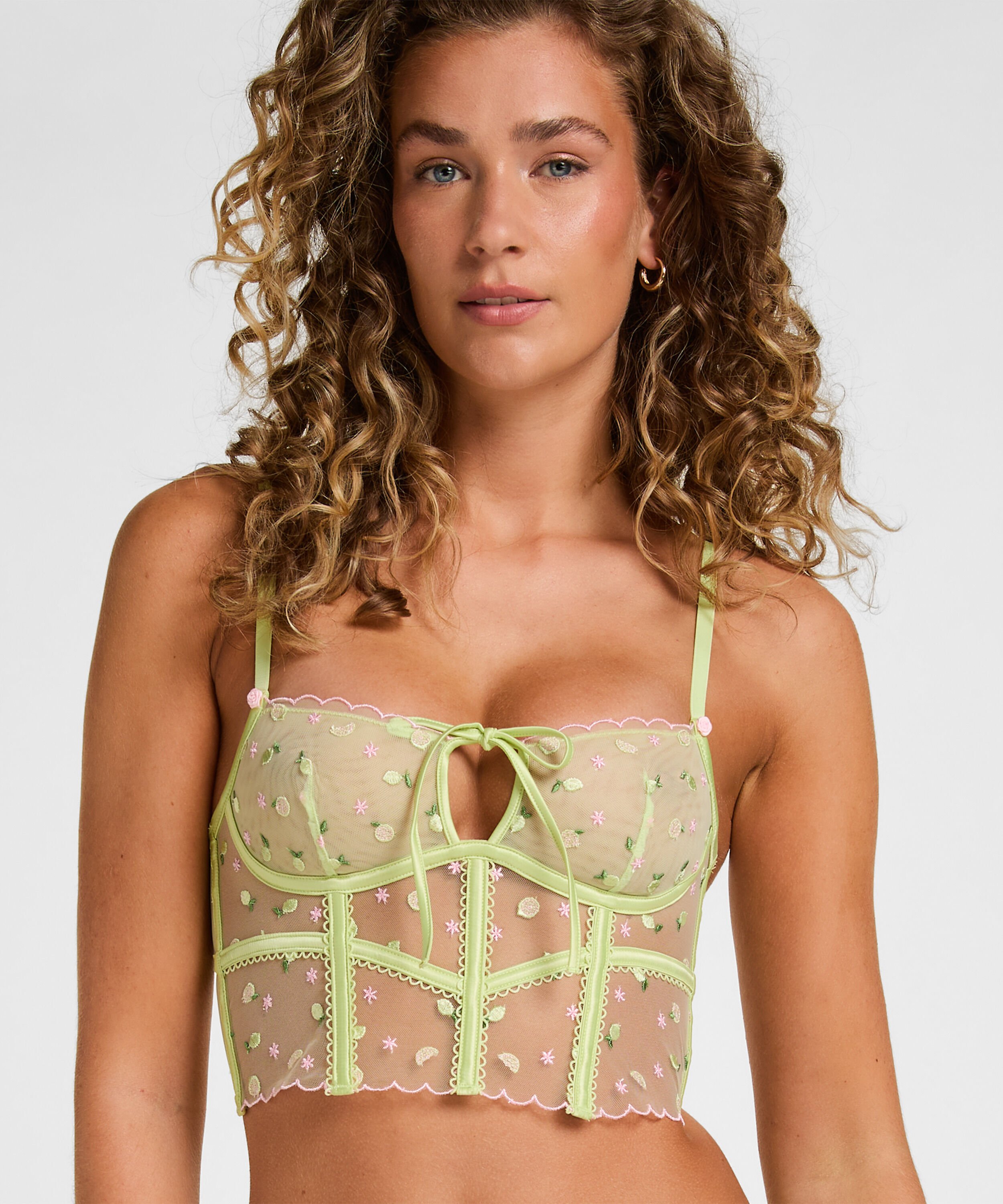 Bustier Harriet, Green Bustier Harriet, Green