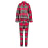 Twill pyjama set, Red