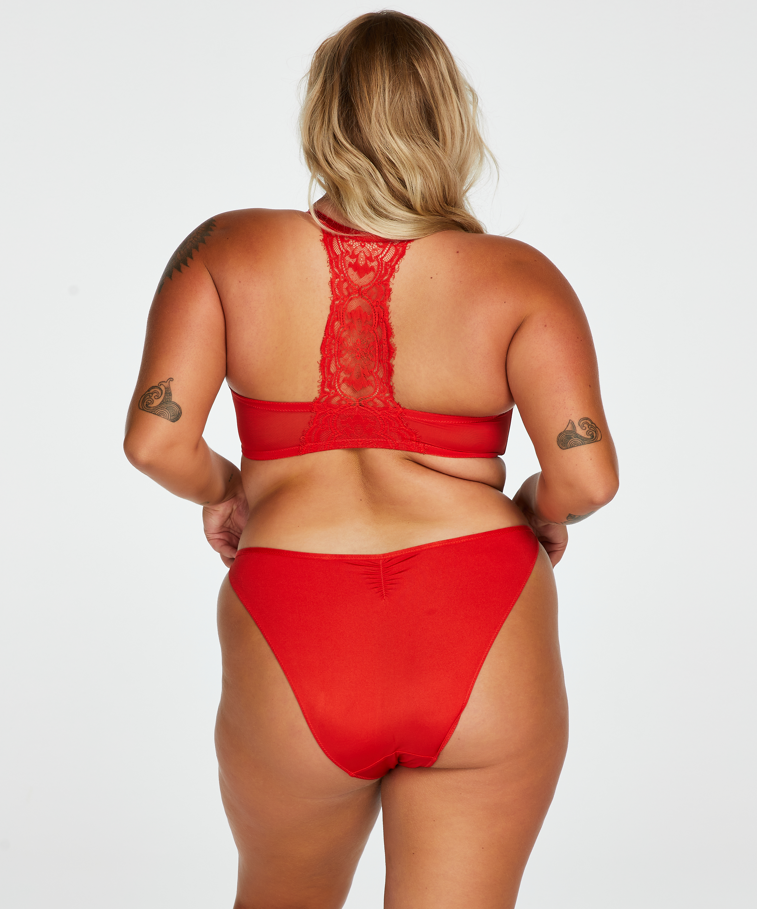 Cat knickers, Red, main