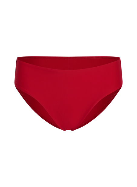 Luna Rio Midi Bikini Bottom, Red