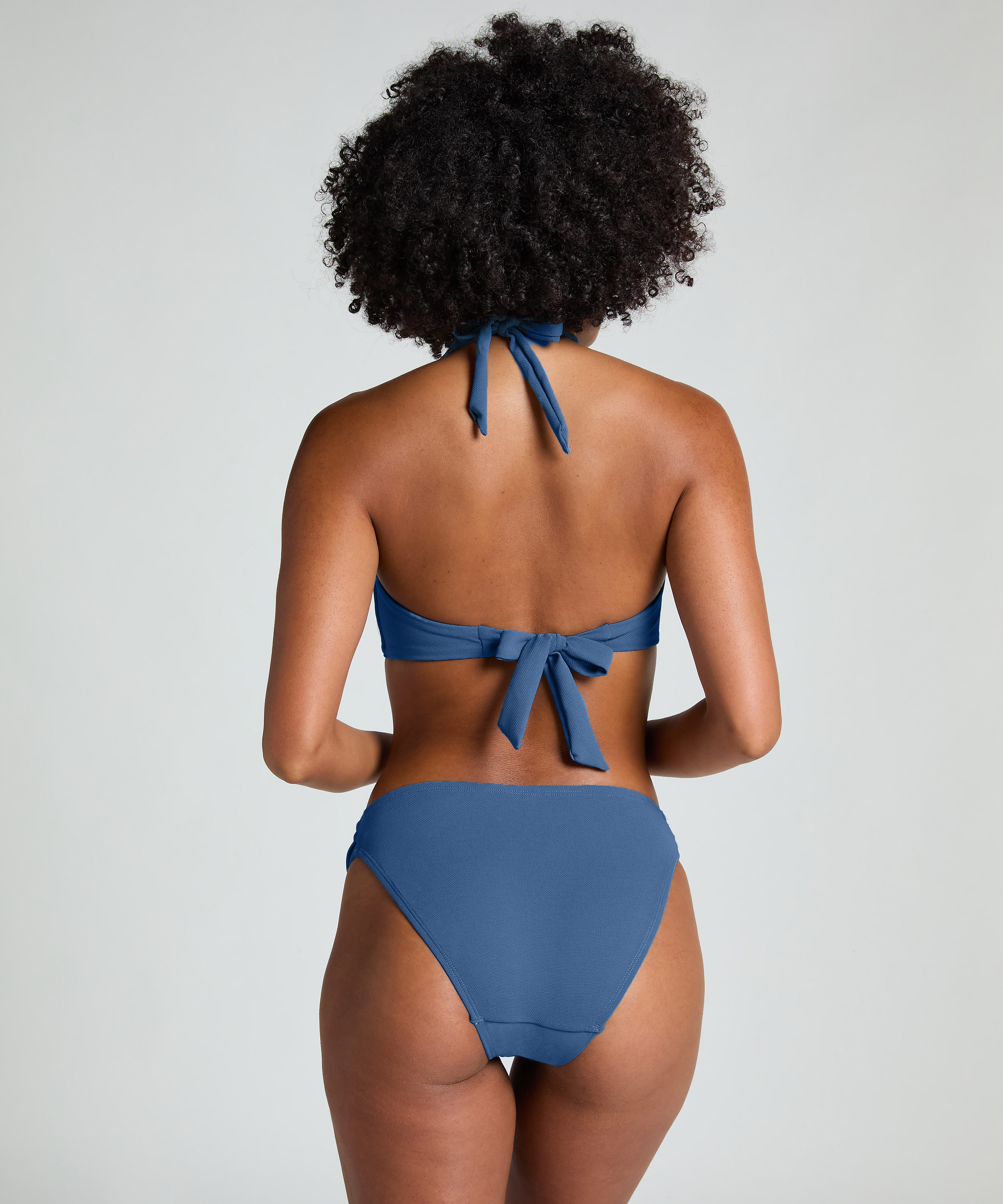Scallop Rio Bikini Bottoms, Blue, main