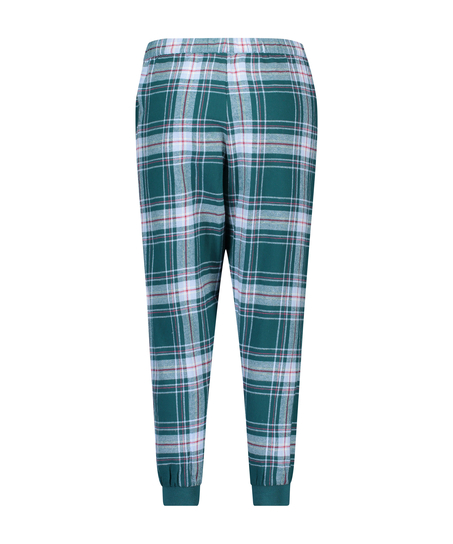 Petite Twill Check Pyjama pants, Blue
