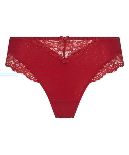 Sophie high knickers, Red