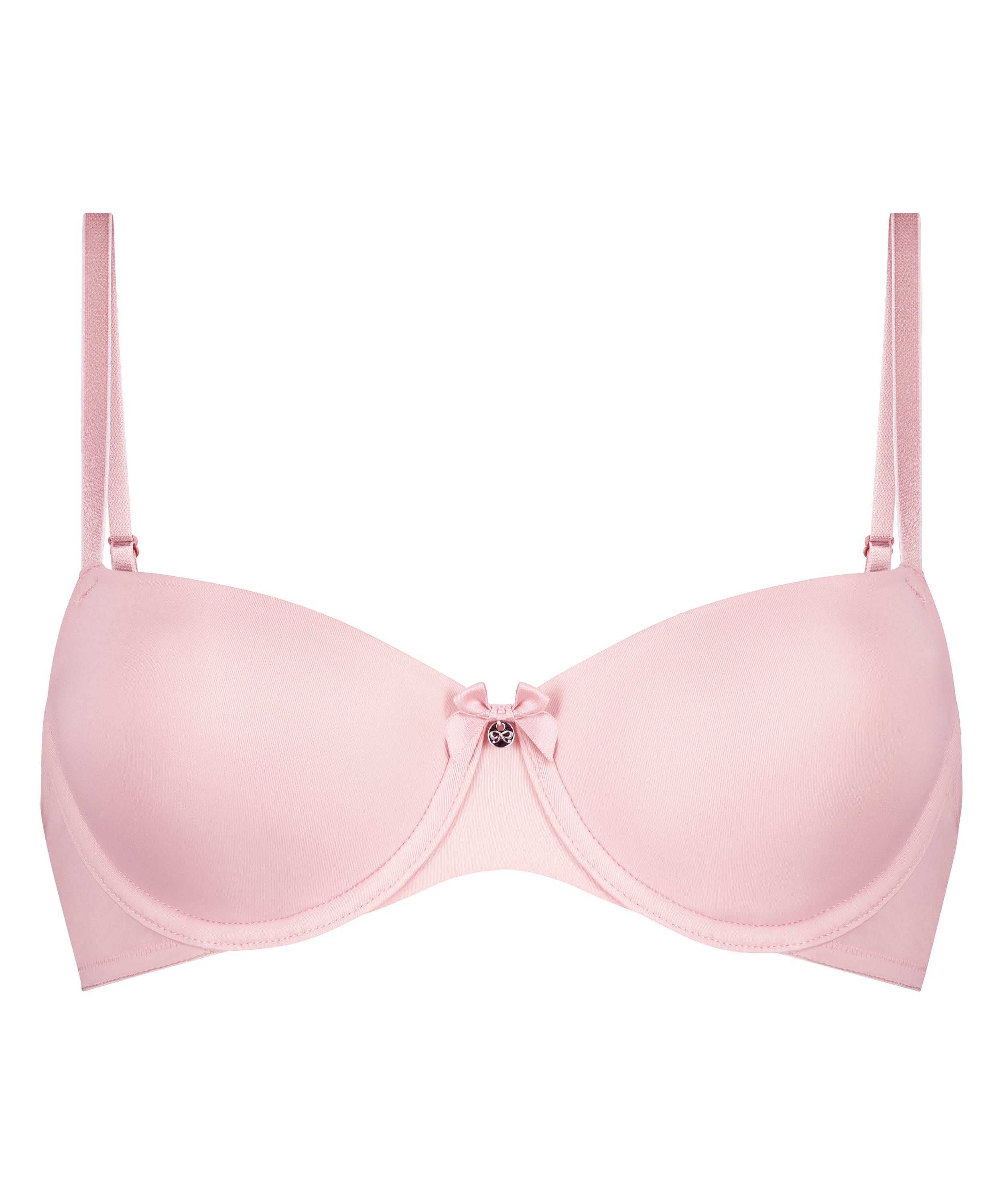 Demi Padded Underwired Bra, Pink, main
