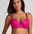 Peonie Padded Underwired Bra, Pink
