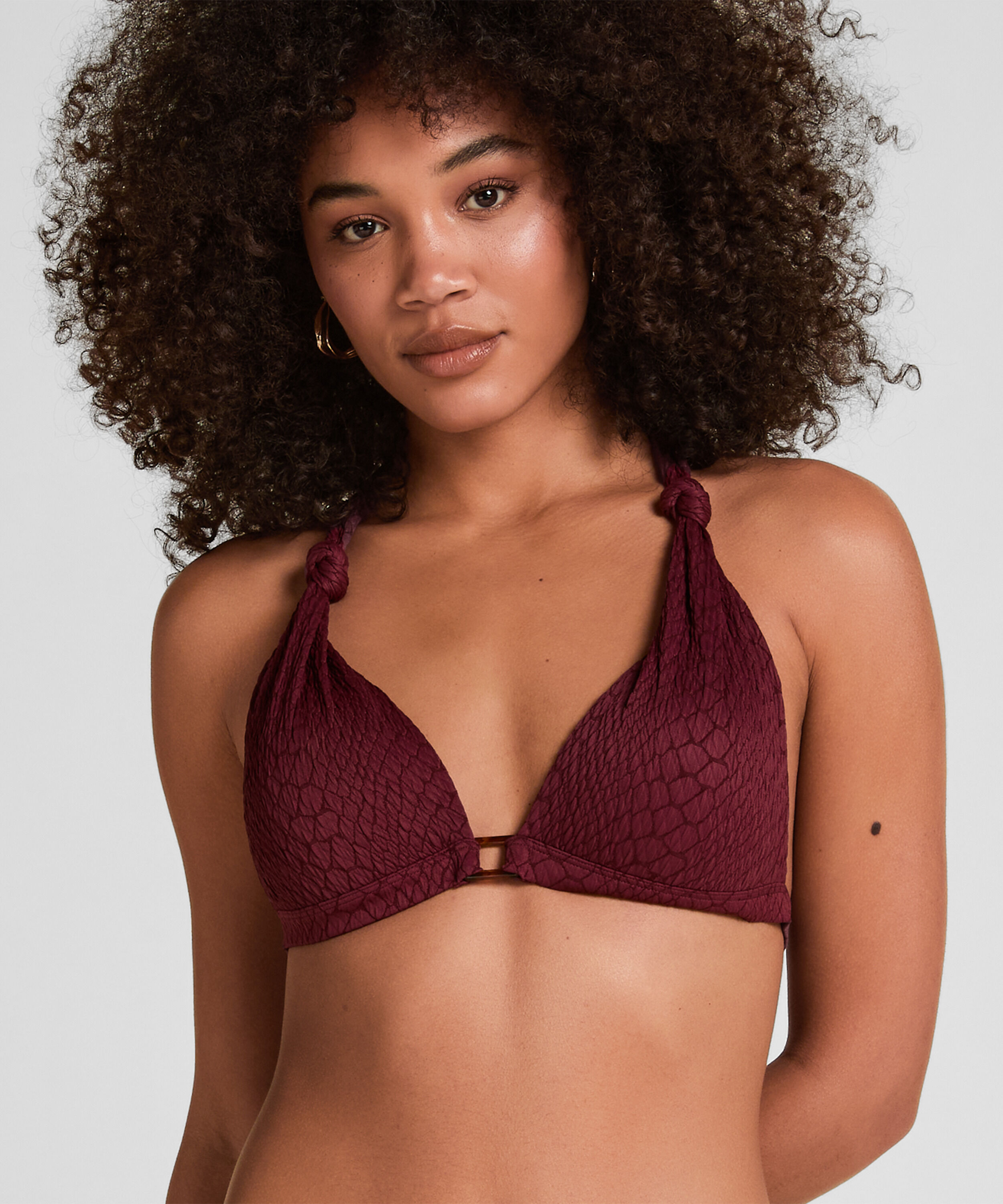 Triangle Bikini Top Aruba, Purple