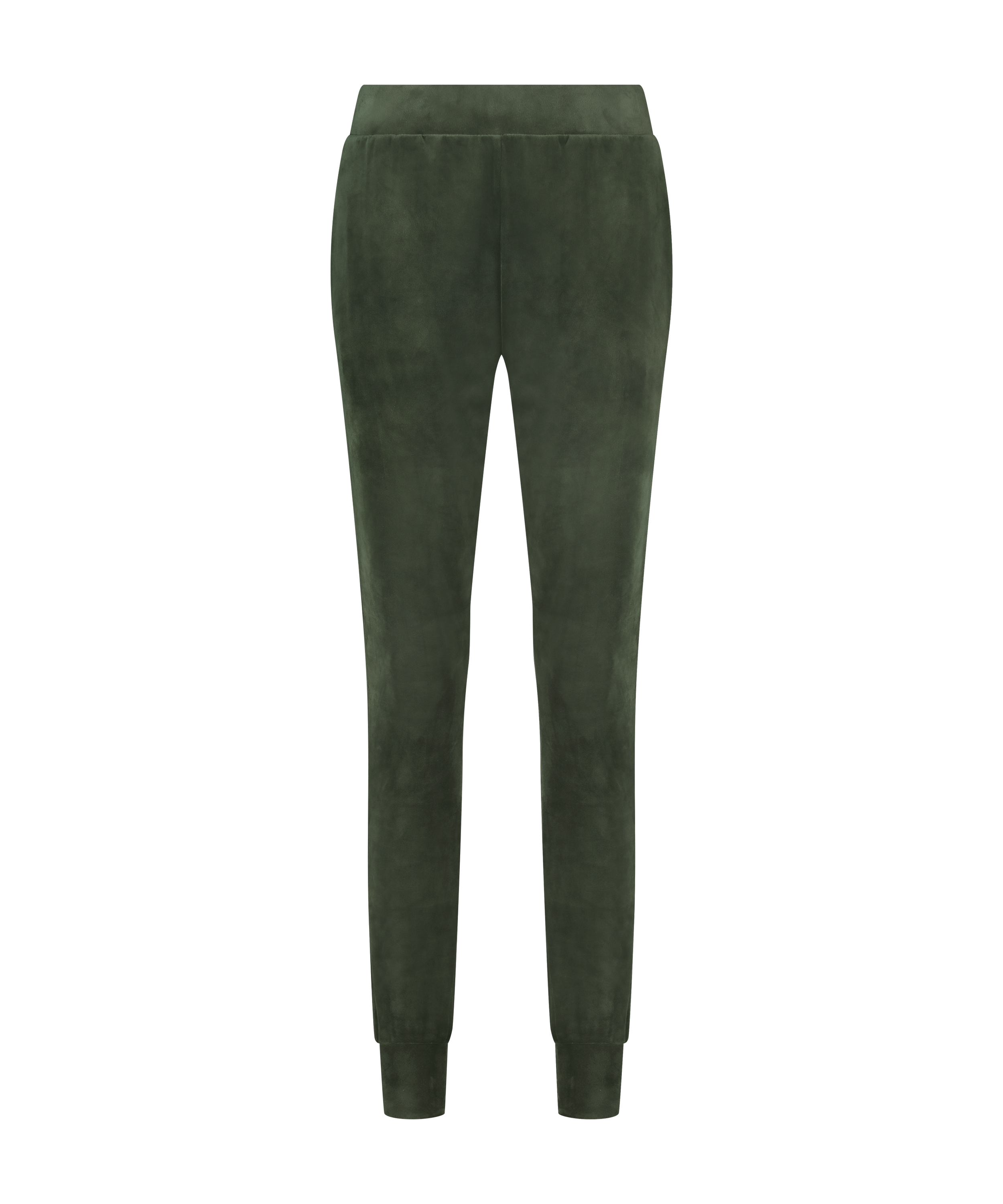 Tall Velours Jogging Bottoms, Green, main
