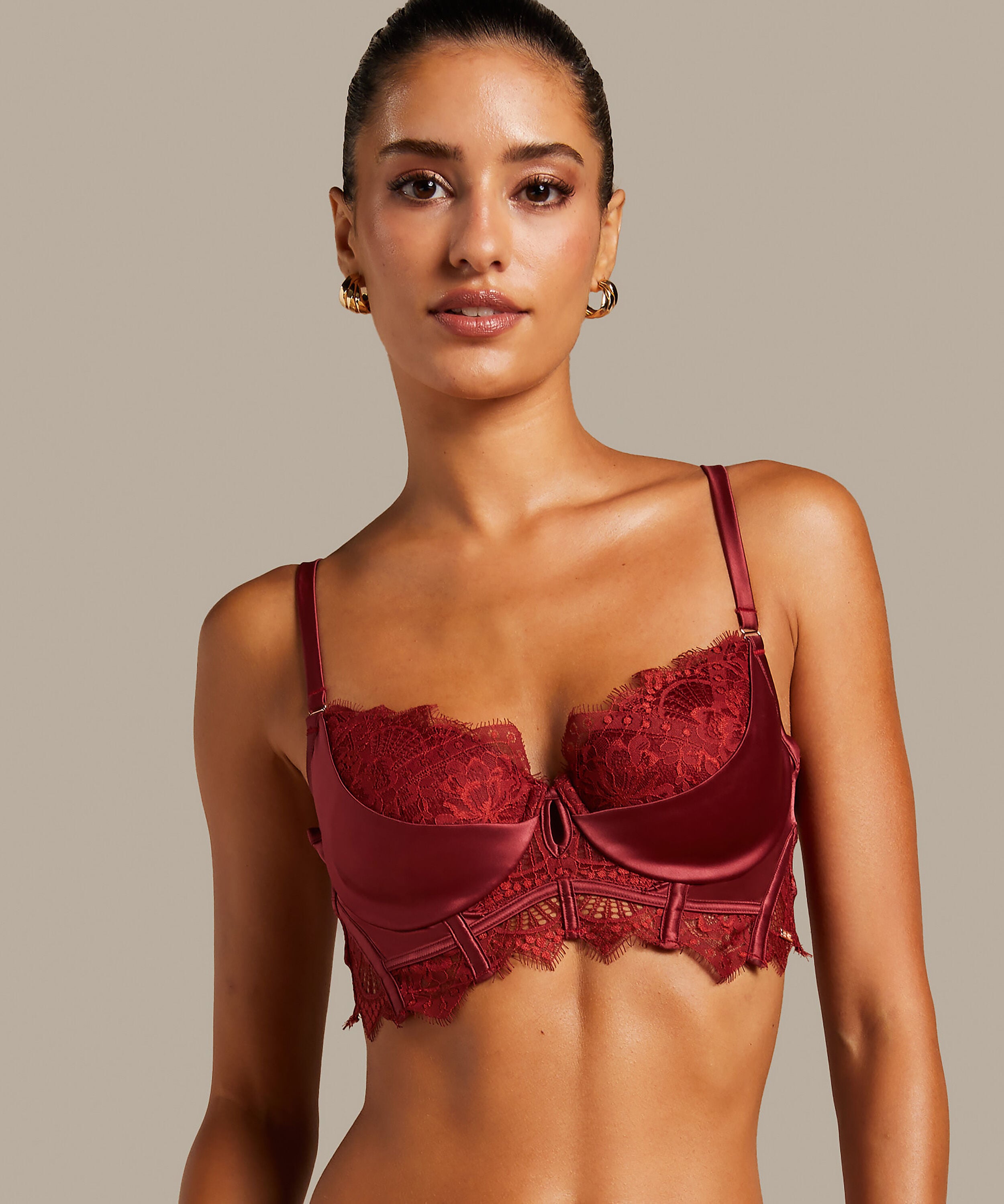 Zoe Padded Longline Underwired Bra
