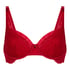 Whitney Non-Padded Underwired Bra, Red
