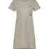 Round Neck Nightshirt, Grey