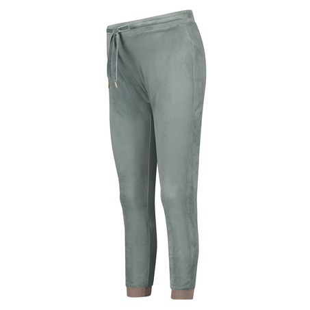 Tall velours Jogging pants, Green