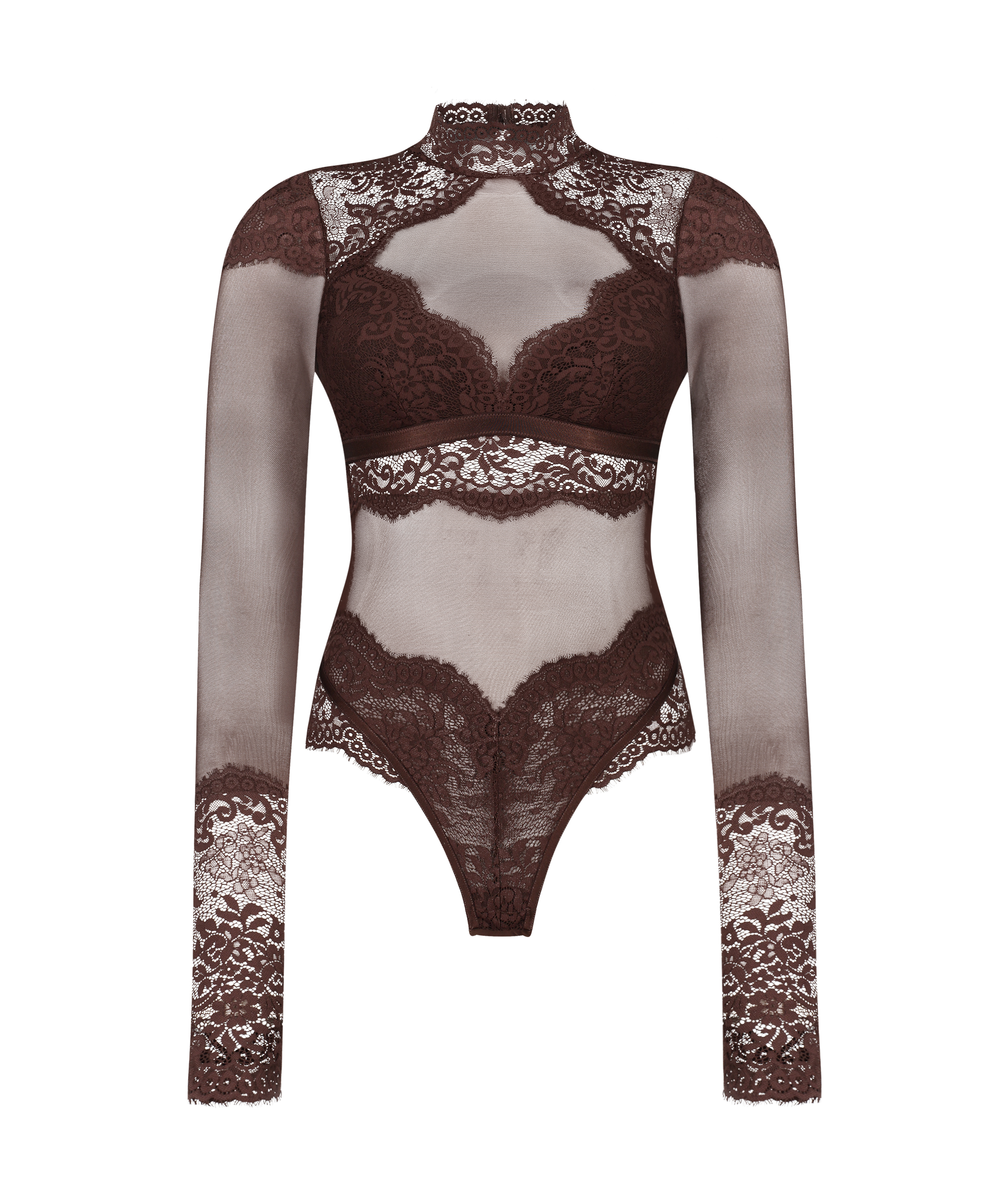 Emily Bodysuit, Brown, main