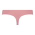 Invisible cotton thong, Purple