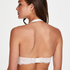 Marina padded bralette, White