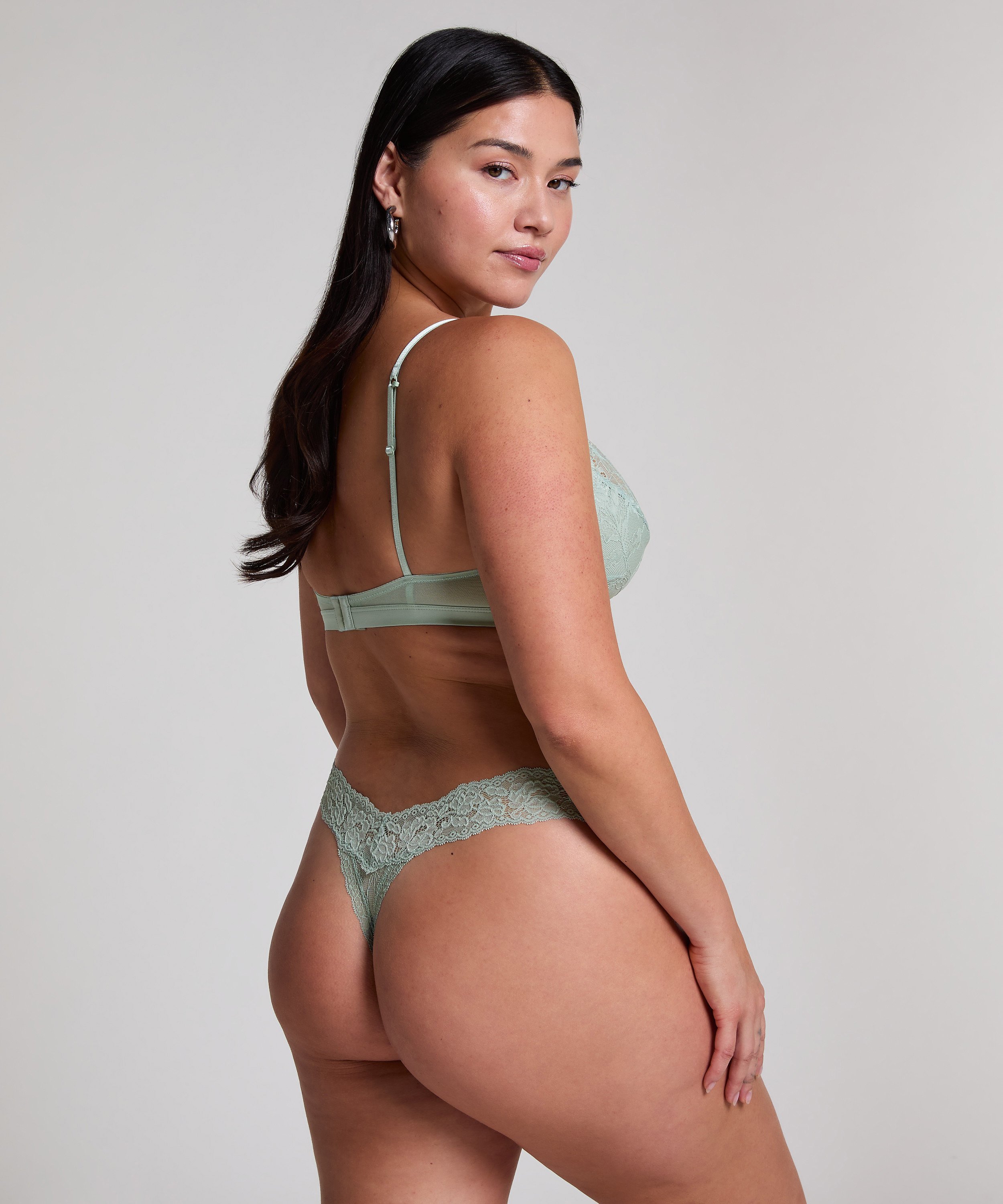 Stormi Bralette, Green, main