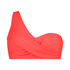 Cairo Bandeau Bikini Top, Red