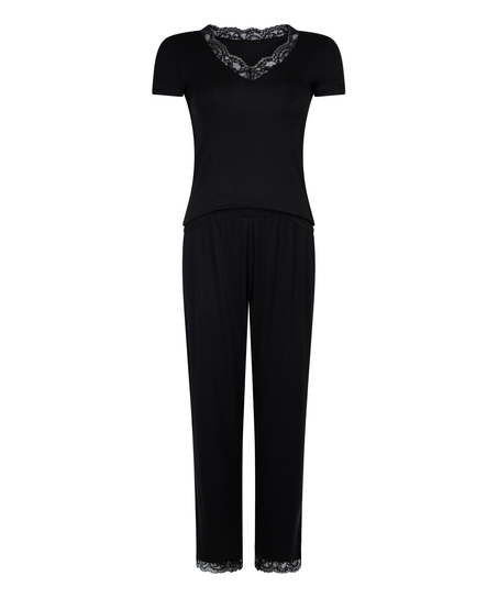 Pyjamaset Nanna, Black
