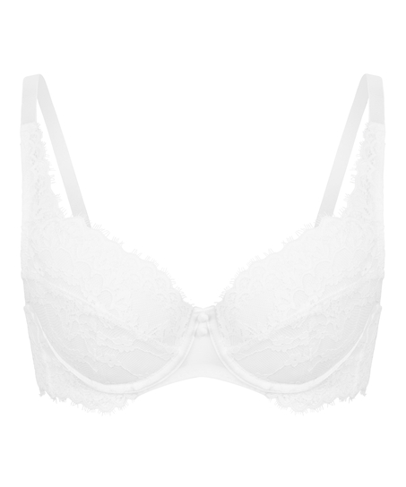 Daisy Non-Padded Underwired Bra, White