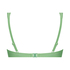 Mauritius non-padded underwired bikini top, Green
